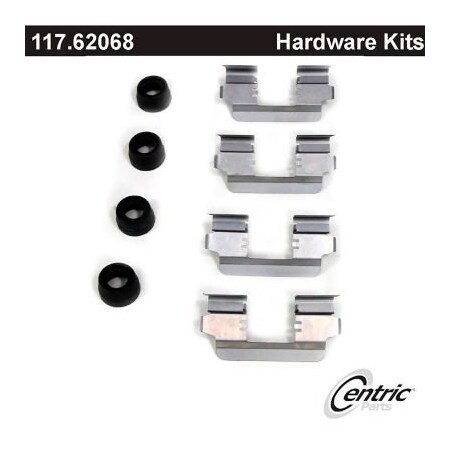 Centric Disc Brake Hardware Kit, Parts 117.62068